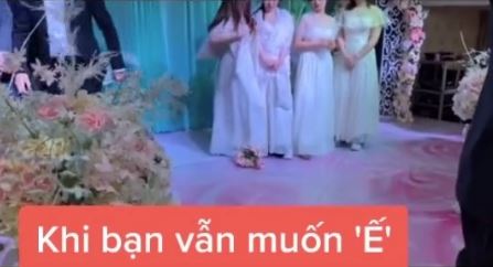 Tình huống tréo ngoe xảy ra ngay trong lễ cưới khiến cô dâu chú rể ngơ ngác còn hội bạn bè thì ngao ngán quay đi-2