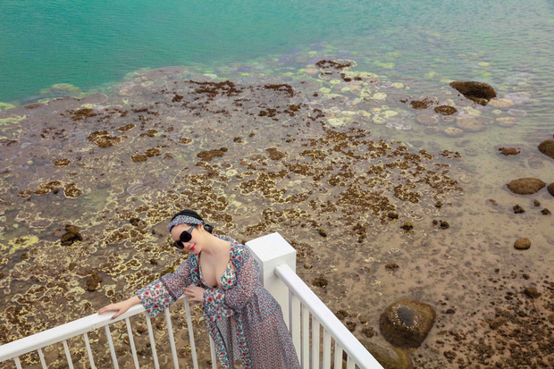 Hoa hậu Giáng My gây sốt khi diện đồ bơi khoe vòng 1 bốc lửa, ai tin đây là vóc dáng của mỹ nhân U50?-2