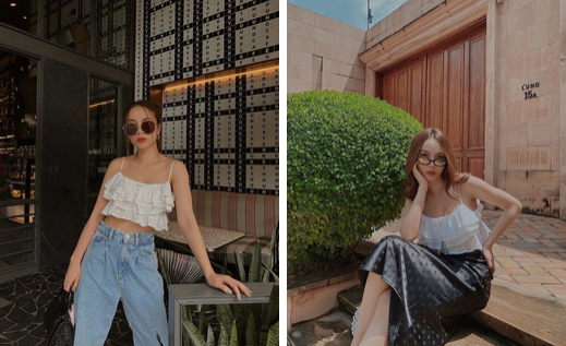 Nhìn các sao Việt diện lại đồ cũ siêu xinh, bạn sẽ học được bao cách mix&match sáng tạo và không muốn mua thêm áo quần cho tốn tiền-6