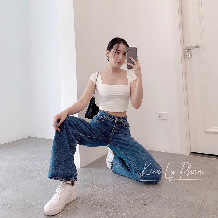 Ngoài áo phông, vẫn có 11 kiểu áo mix cùng quần jeans auto” xịn đẹp, xem xong là chị em sẽ thấy cả chân trời mới-10