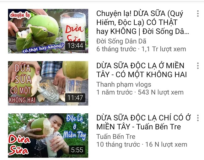 Dừa sữa bán đầy vỉa hè, người bán cây giống tại Bến Tre tiết lộ sự thật-1