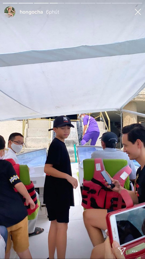 Hà Hồ khoe ảnh gia đình du lịch sang chảnh, bố dượng Kim Lý chiếm trọn spotlight vì đặc biệt chăm sóc Subeo-3