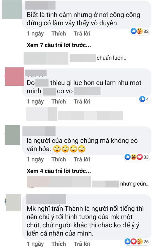 Tranh cãi nảy lửa Trấn Thành - Hari Won hôn nhau ở rạp phim, netizen gay gắt: Thiếu gì chỗ, đâu phải chỉ có 2 người ở đó?”-2