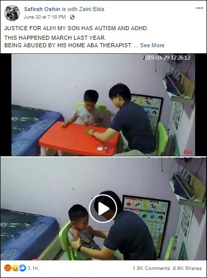 Thấy con cứ khóc la trong khi đang điều trị tự kỷ cùng nhà trị liệu, bà mẹ đã đặt máy quay lén và kinh hoàng với những gì mình nhìn thấy-5