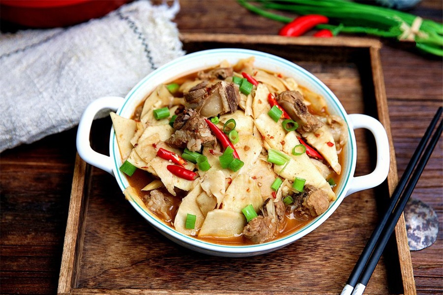 Chiều nay tôi làm món sườn om măng ăn cơm, đảm bảo ngon vô đối-6