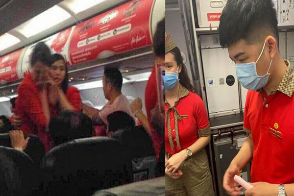 Nữ hành khách ném điện thoại vào tiếp viên hàng không bị cấm bay-1