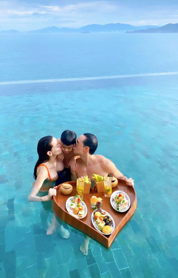 Ốc Thanh Vân hội ngộ gia đình Hà Hồ trong kì nghỉ sang chảnh, tiện dành lời chúc phúc cho mẹ bầu và Kim Lý-5