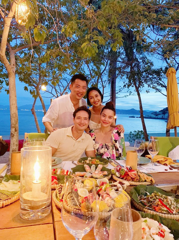 Ốc Thanh Vân hội ngộ gia đình Hà Hồ trong kì nghỉ sang chảnh, tiện dành lời chúc phúc cho mẹ bầu và Kim Lý-2