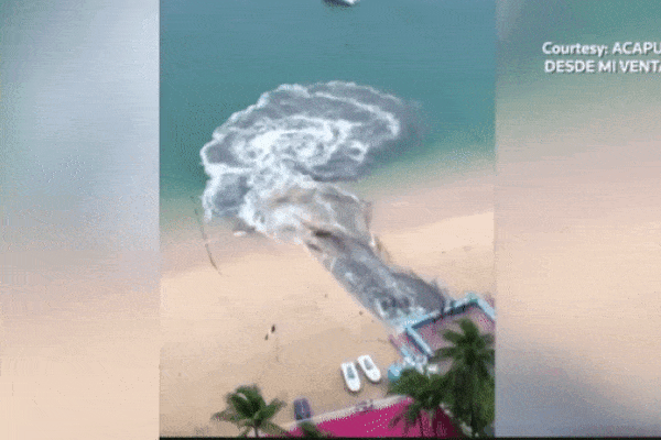 MXH lan truyền hình ảnh dòng nước thải đen ngòm đổ thẳng ra bãi biển nổi tiếng khiến dư luận hoang mang tột độ