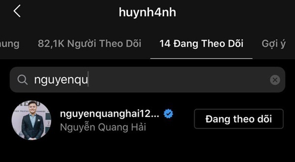 Huỳnh Anh theo dõi lại Instagram Quang Hải, tiếp tục chứng minh không bỏ rơi bạn trai sau ồn ào-1