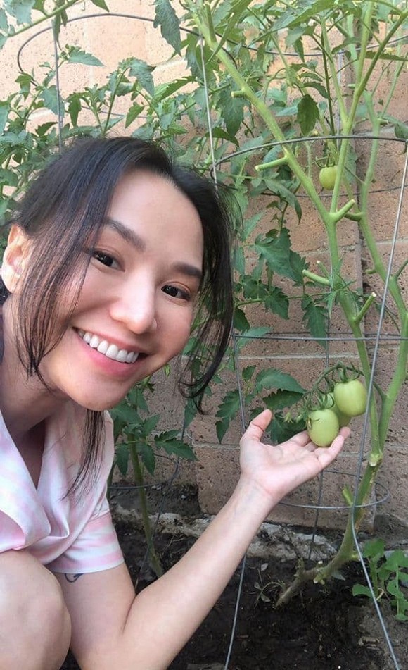 Khu vườn cây trái nhỏ xinh của vợ chồng Baggio ở Mỹ-4