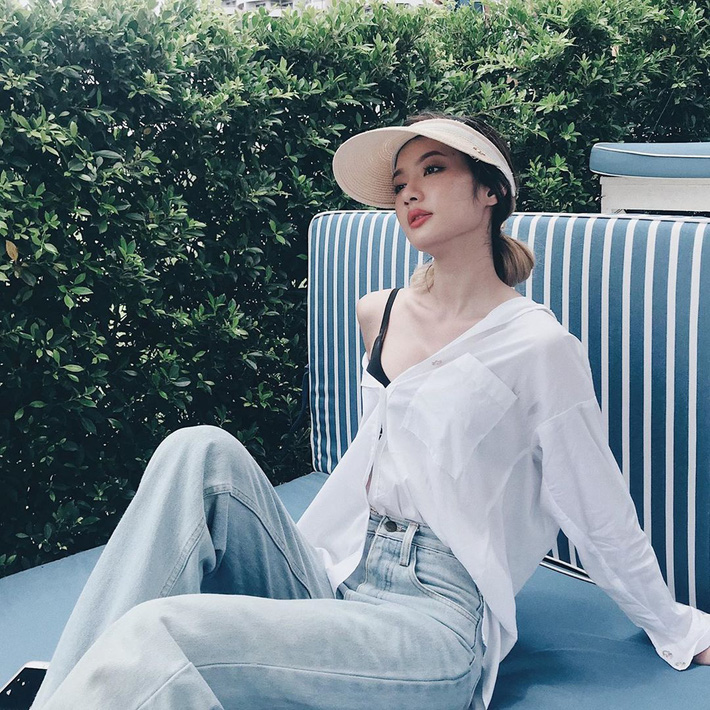 Áo sơ mi tưởng nhạt như nước ốc nhưng lại cực nhiều cách mix hay ho, chị em diện ngày thường hay đi du lịch cũng xinh-10