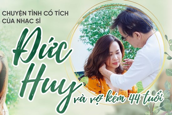 Vợ kém 44 tuổi của Đức Huy: 'Ngày nào hôn dưới 10 lần là đang cãi nhau'