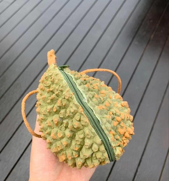 Siêu phẩm túi xách sầu riêng nhìn đã thấy có mùi giá gần 1 triệu-3