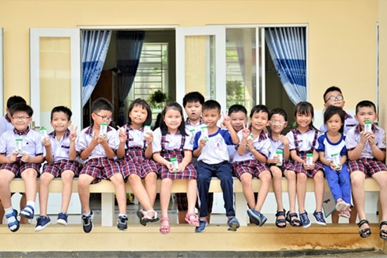 Cùng chương trình Sữa học đường TP.HCM mang đến niềm vui cho trẻ em