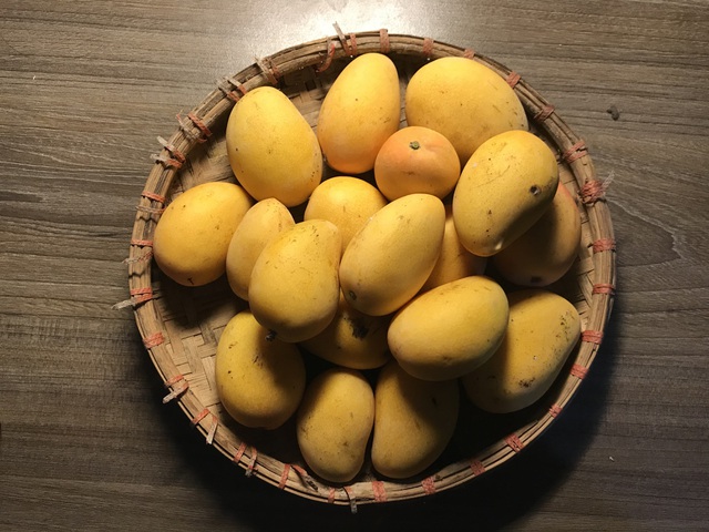 Xoài mini Trung Quốc về ngập chợ, dân buôn bán cả tạ mỗi ngày-2