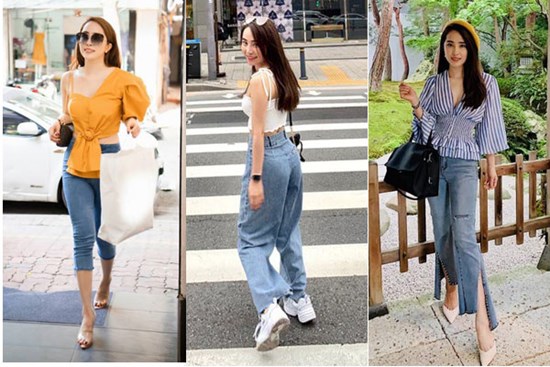 Tưởng có body hoàn hảo nhưng vì chọn sai kiểu quần, Quỳnh Nga lập tức lộ điểm trừ vóc dáng