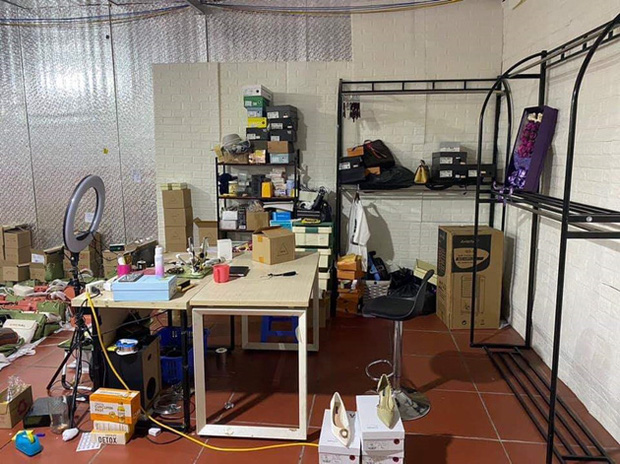 Cận cảnh kho hàng lậu rộng hơn 10.000m2 chuyên livestream bán hàng trên Facebook-7