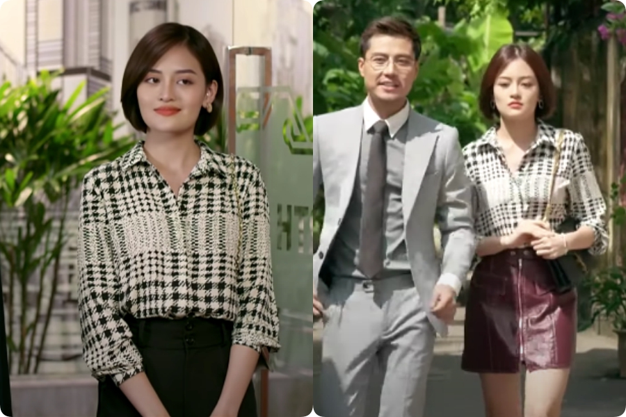 Cô Cám xấu tính trong Tình yêu và tham vọng: Style phim sang chảnh, phong cách ngoài đời còn sexy đốt mắt hơn gấp vạn lần-2