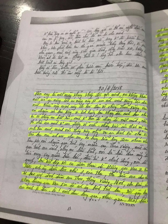 Những dòng nhật ký cuối đời của nữ nạn nhân trong vụ anh trai truy sát cả nhà em gái-5