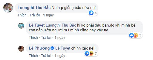 Vừa khoe về dáng lại bị chê ngoài đời bụng to, Lê Phương được mẹ bỉm minh oan-4