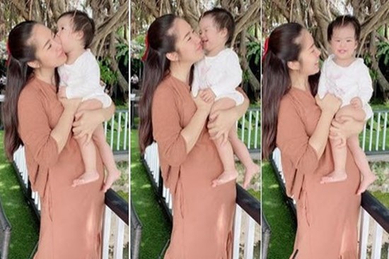 Vừa khoe về dáng lại bị chê ngoài đời bụng to, Lê Phương được mẹ bỉm minh oan
