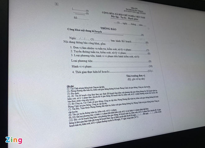 4 trường hợp CSGT được dừng xe kể từ 5/8-2