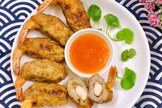 Món chả cá sẽ 