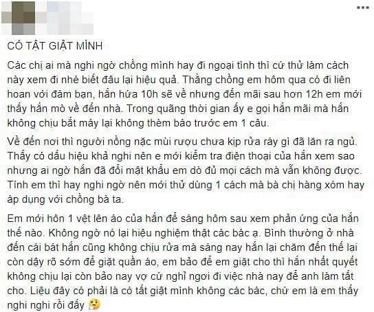 Nghi chồng bóc bánh trả tiền ở ngoài, cô vợ liền dùng mẹo thử hiệu nghiệm bất ngờ-1