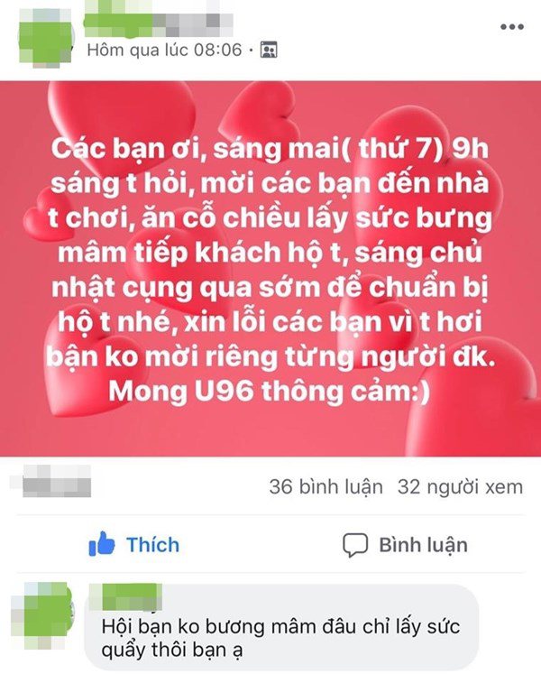 Mời cưới trên facebook, cô dâu khóc òa cầu xin bạn bè tới dự-2