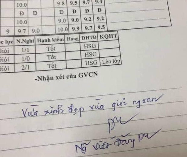 Thầy giáo phê sổ liên lạc chọc đúng điểm yếu của từng học sinh nhưng sao lại đáng yêu đến thế này!-2