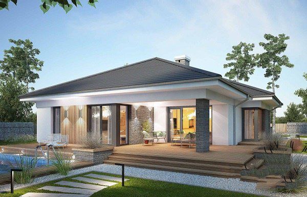 Những mẫu nhà cấp 4 đẹp ở nông thôn giá rẻ, chi phí thấp hoàn toàn có thể xây được-6