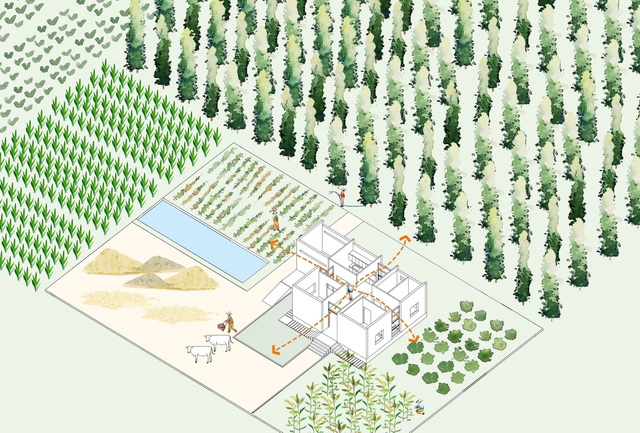 Nhà vườn rộng 90m2 ở Đồng Nai gây sốt” vì xây dựng chỉ 500 triệu đồng-5