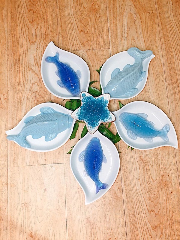 Mẹ 8x gây bão MXH với loạt món ăn xanh mướt từ hoa đậu biếc, chỉ nhìn đã thấy mát lịm tim!-6