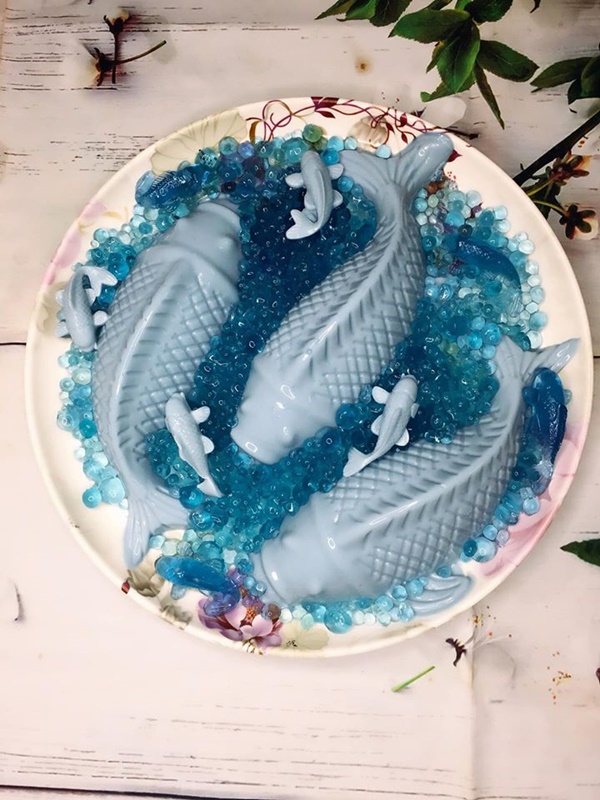 Mẹ 8x gây bão MXH với loạt món ăn xanh mướt từ hoa đậu biếc, chỉ nhìn đã thấy mát lịm tim!-7