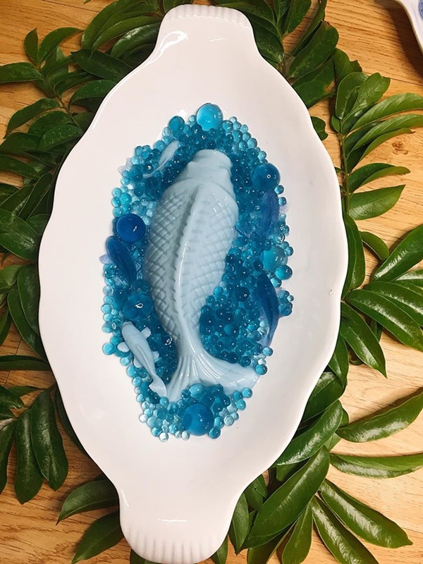 Mẹ 8x gây bão MXH với loạt món ăn xanh mướt từ hoa đậu biếc, chỉ nhìn đã thấy mát lịm tim!-10