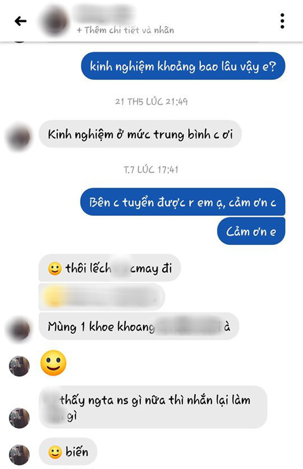 Đi xin việc nói trống không, nhấn like với nhà tuyển dụng, cậu sinh viên năm 2 khiến dân tình hả hê khi bị đuổi thẳng-2