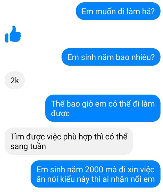 Đi xin việc nói trống không, nhấn like với nhà tuyển dụng, cậu sinh viên năm 2 khiến dân tình hả hê khi bị đuổi thẳng-1