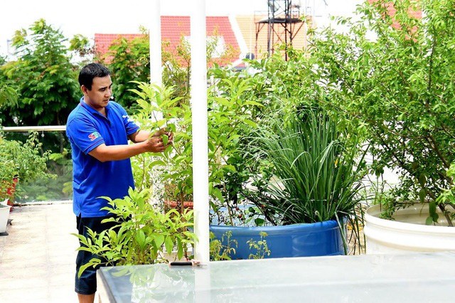 Sân vườn trong biệt thự bạc tỷ của 3 nam diễn viên nổi tiếng, ai nhìn cũng phải ngưỡng mộ-17