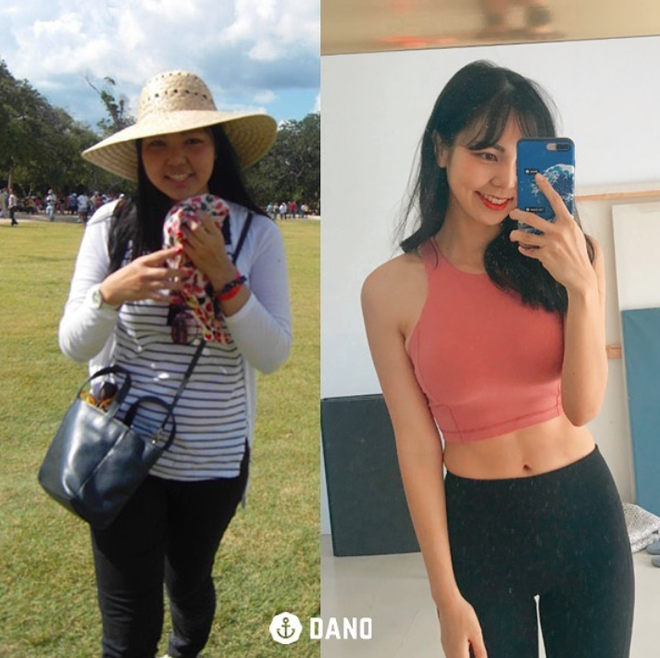 Từ 70kg xuống 50kg, cô gái Hàn chia sẻ 3 bí quyết giảm cân và 4 bài tập giúp thân dưới thanh mảnh-2