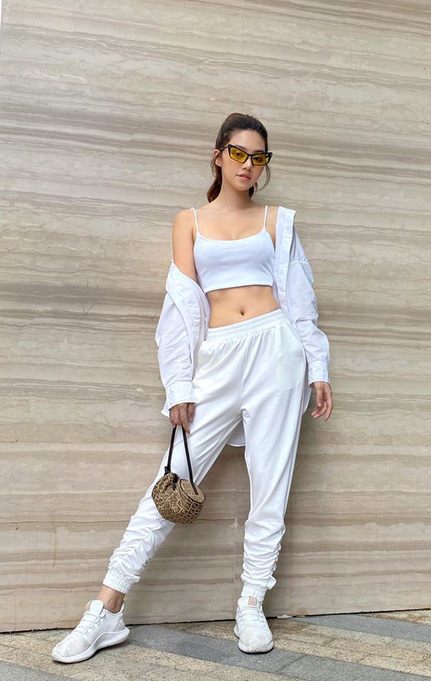 Nhìn Jolie Nguyễn mà rút kinh nghiệm, chị em đừng chọn mẫu quần này nếu không muốn dìm dáng và người lùn 1 mẩu-4