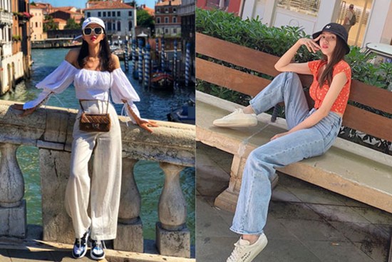 Style đi du lịch của Hương Giang thực sự xuất sắc, chị em không học hỏi là tiếc lắm cho xem!