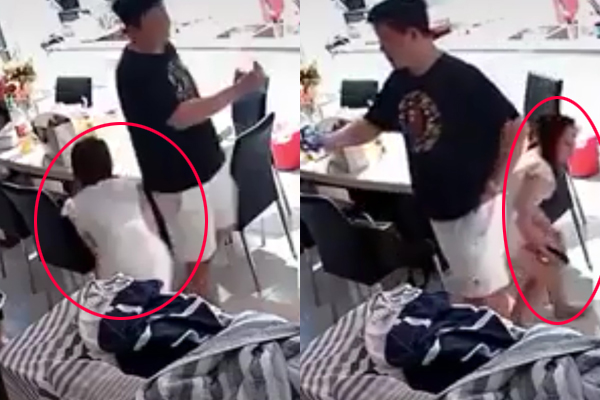 Xôn xao clip chồng lăng mạ vợ trong tiếng cổ vũ” từ bạn bè, phản ứng của con gái nhỏ bên cạnh mới đáng chú ý-4