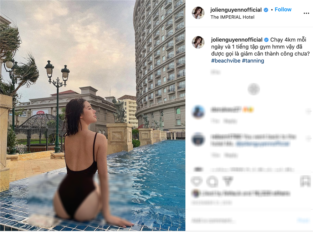 Từng có body thẳng đuột không đường cong, Hoa hậu Jolie Nguyễn lột xác với vòng eo 58 nhờ tập 2 bộ môn này hàng ngày-2