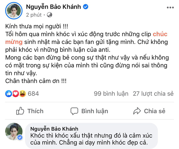 K-ICM lên tiếng về khoảnh khắc nức nở tại concert: Khóc thì xấu nhưng là cảm xúc của mình, không ai dạy khóc đẹp cả”-1