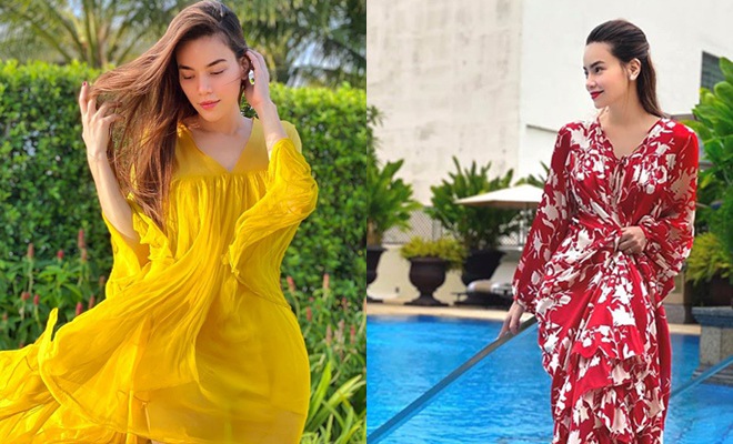 Hà Hồ 2 lần bầu với 2 người bạn trai: Mang song thai trẻ đẹp hơn hẳn 10 năm trước-8