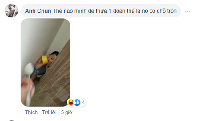 Ông bố trẻ lục tung cả nhà tìm con không thấy để rồi bị dọa hồn bay phách lạc - Hóa ra ai cũng có một tuổi thơ như thế-6