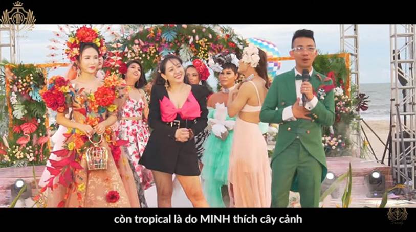 Minh Nhựa và vợ hai Mina Phạm trao nhau món quà 12 tỷ đồng trên sân khấu tropical siêu hoành tráng-1