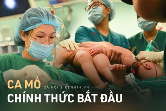 Đang tiến hành phẫu thuật tách dính 2 bé gái song sinh: Bố mẹ con đã khóc, mọi người đều mong các con được bình an