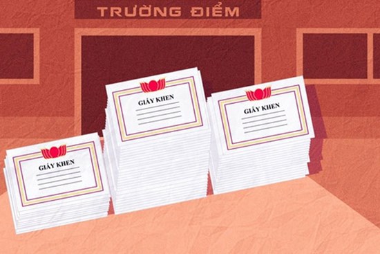 Chuyện ai cũng được giấy khen và nhận định học giỏi chỉ làm thuê